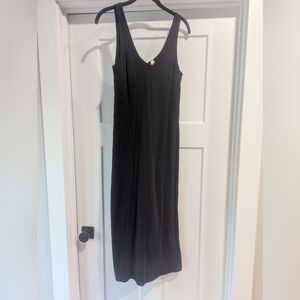 Pact Black Sleeveless Dress